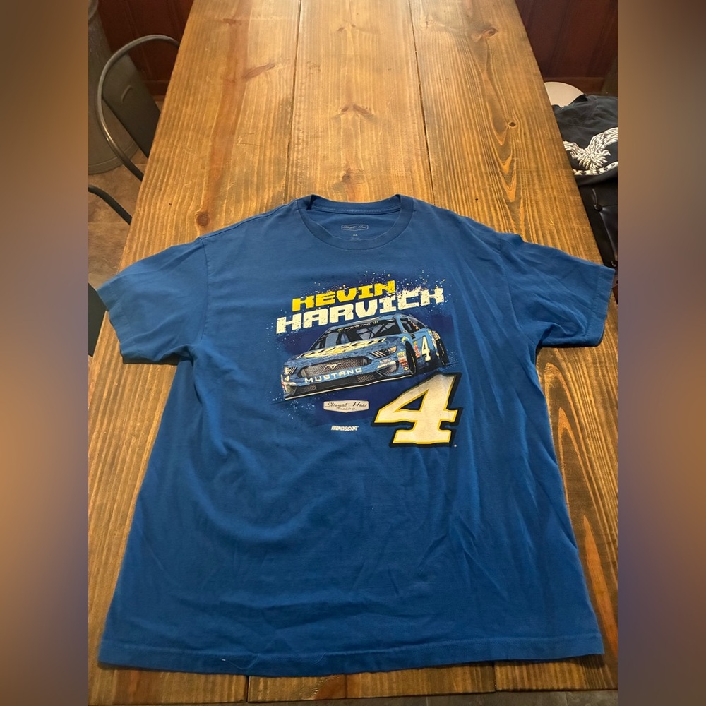 Kevin harvick bush light nascar tee